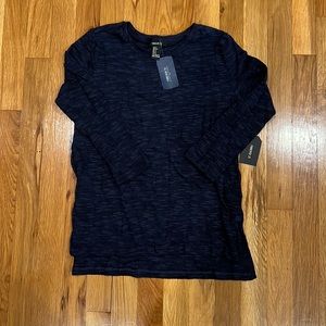 Navy blue forever 21, 3/4 sleeve shirt